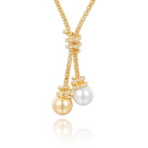 Pearl Lariat Necklace